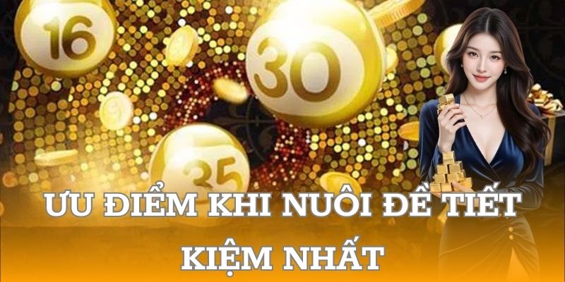 Ưu điểm khi nuôi đề tiết kiệm nhất